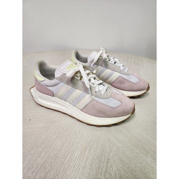 Adidas Retropy E5 "Almost Pink" Casual Sneakers GW8262 Women's 8.5 No Box - Picture 3 of 7